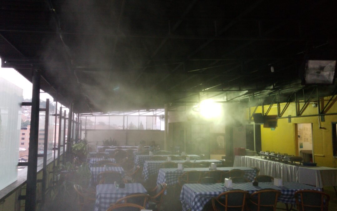 Mist Cooling System Kit For Restaurant