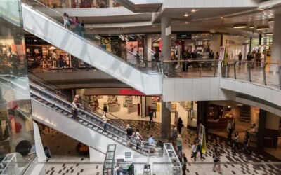 Sistema de niebla de enfriamiento del centro comercial